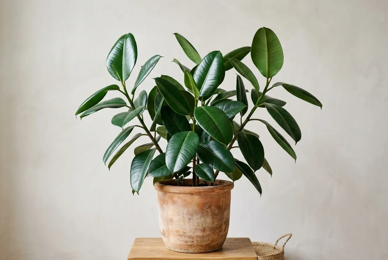 Rubber Plant Care & Diagnosis | PlantSolve Intelligence