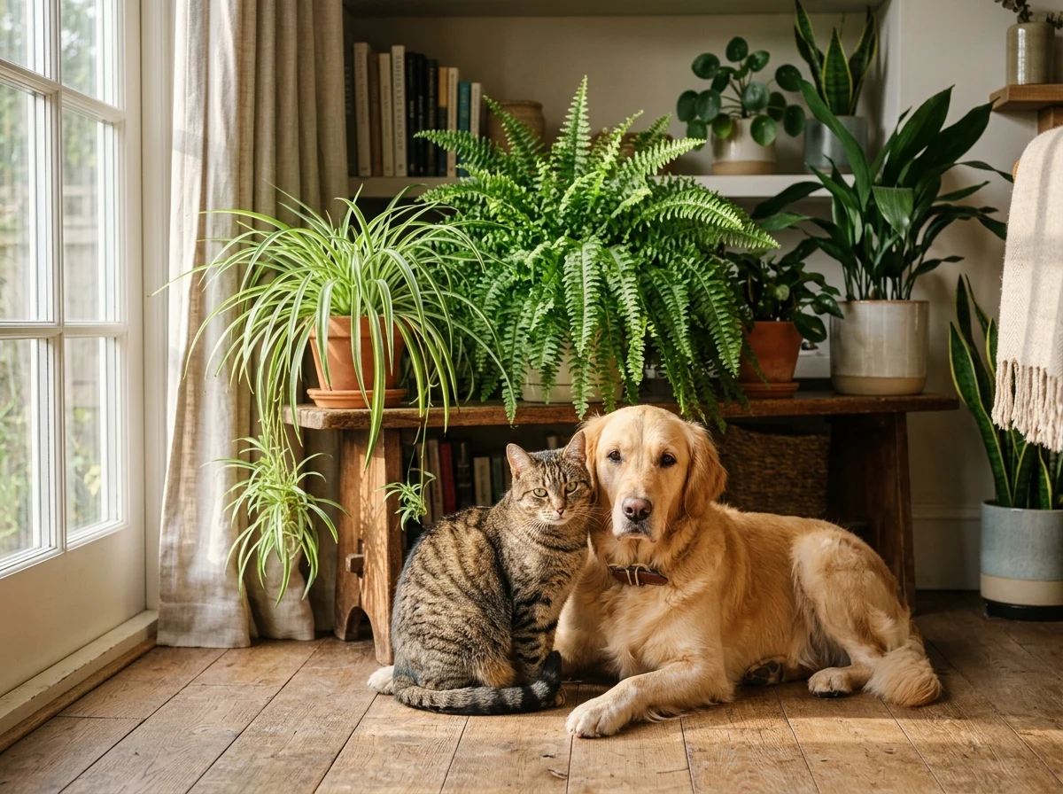 Non-toxic pet safe indoor houseplants