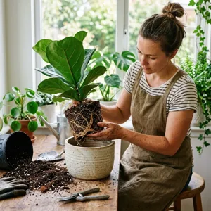 Repotting - Plant Care Guide