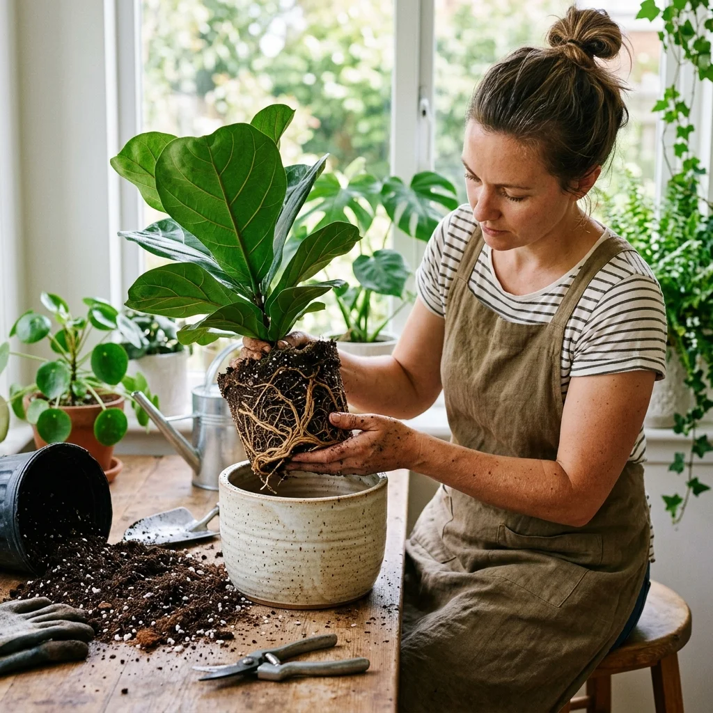 Repotting - Plant Care Guide