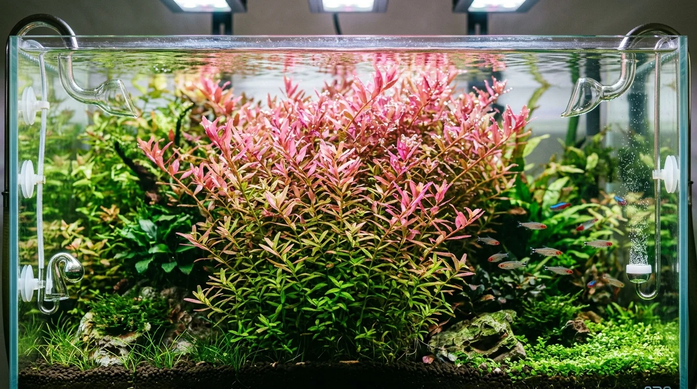 Rotala rotundifolia (Rotala rotundifolia) plant care reference image